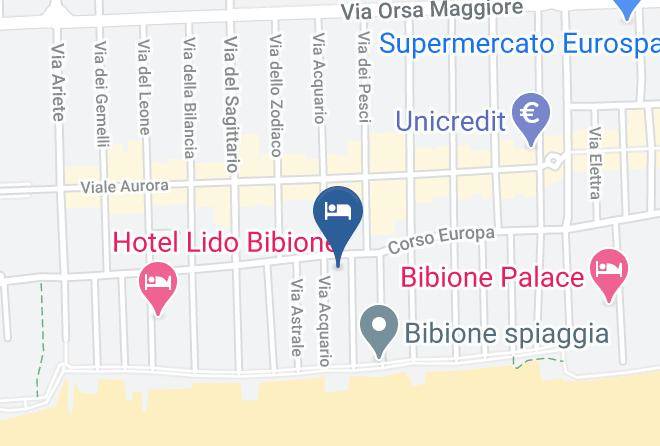 Venice - Hotel San Michele Maps