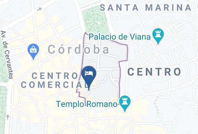 Cordoba - Hotel San Miguel Cordoba Maps