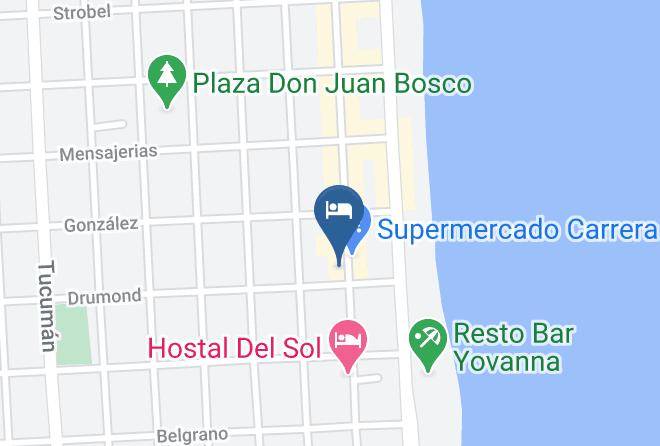 Mar Del Tuyu - Hotel San Miguel Maps