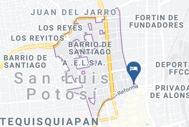 Hotel San Miguel Map