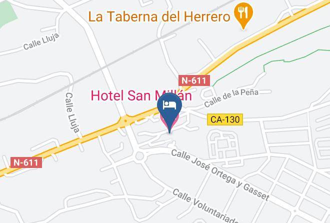 Santander - Hotel San Millan Maps