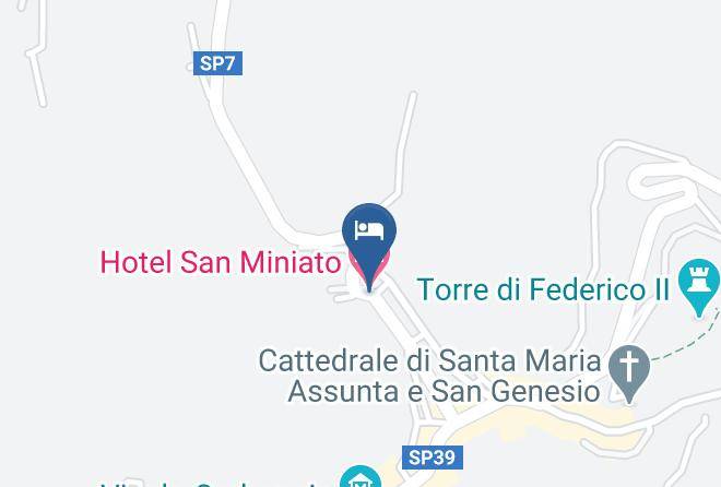 Pisa - Hotel San Miniato Maps