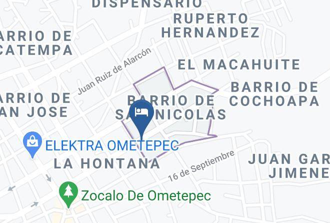 Ometepec - Hotel San Nicolas Maps