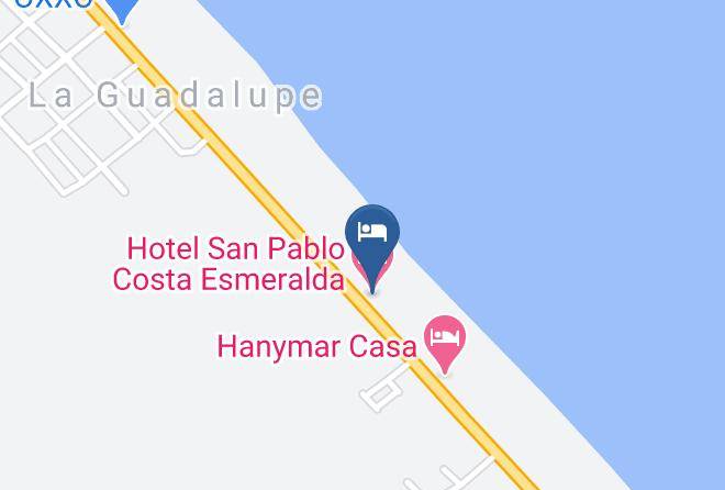 Tecolutla - Hotel San Pablo Costa Esmeralda Maps