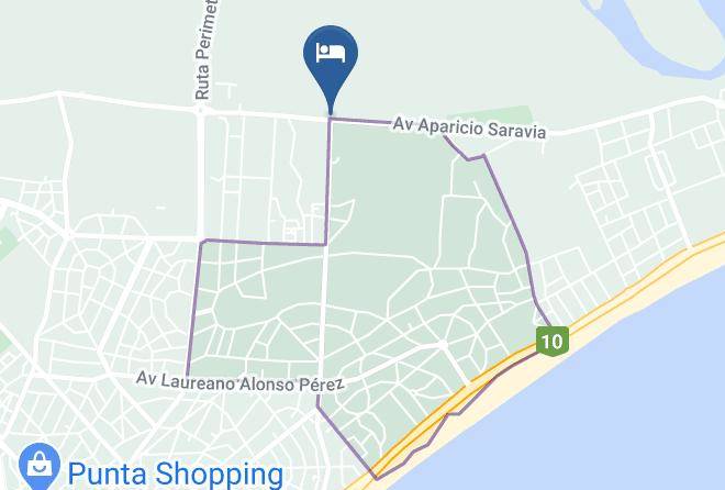 Punta Del Este - Hotel San Pablo Maps