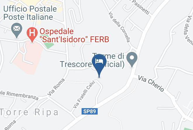 Bergamo - Hotel San Pancrazio Maps