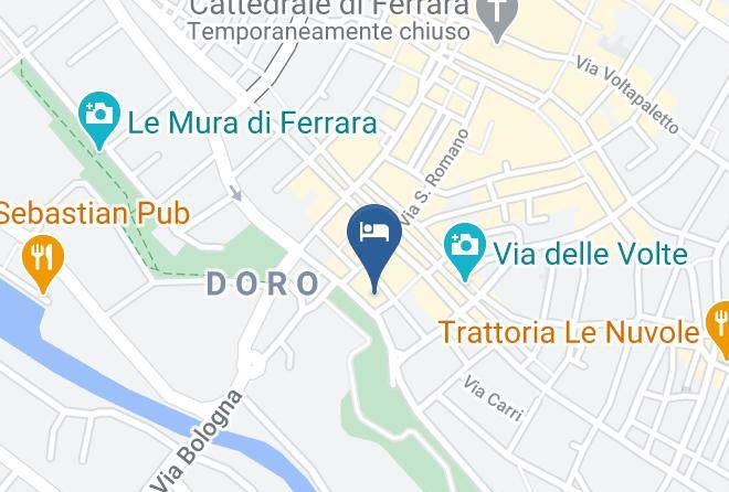 Ferrara - Hotel San Paolo Maps