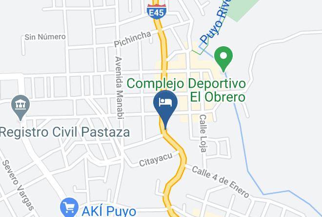 Puyo - Hotel San Patricio Maps