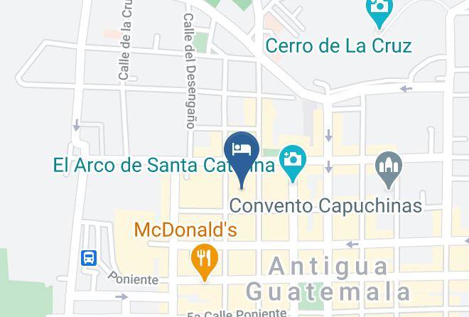 Antigua Guatemala - Hotel San Pedro Maps