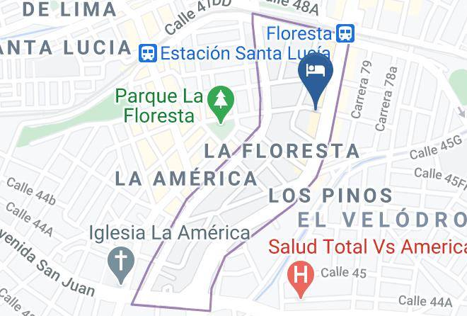 Hotel San Pedro Del Fuerte Map