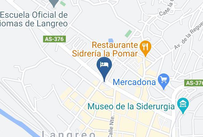 Asturias - Hotel San Pedro Maps