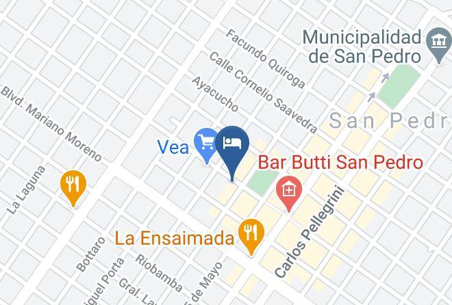 San Pedro - Hotel San Pedro Palace Maps