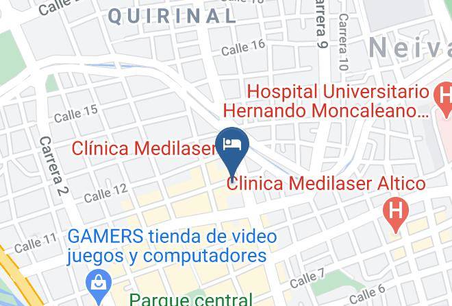 Neiva - Hotel San Pietro Maps