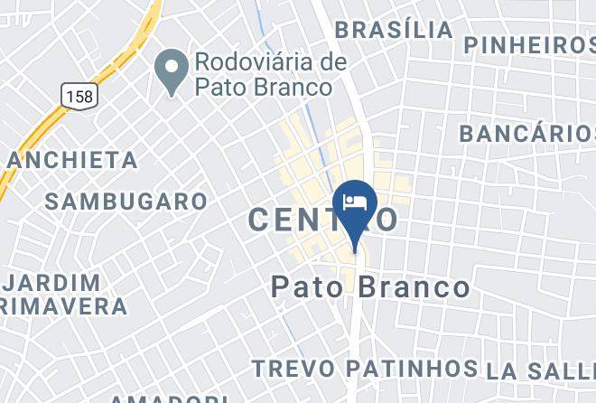 Pato Branco - Hotel San Pietro Maps