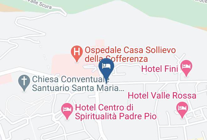 Hotel San Pio Map
