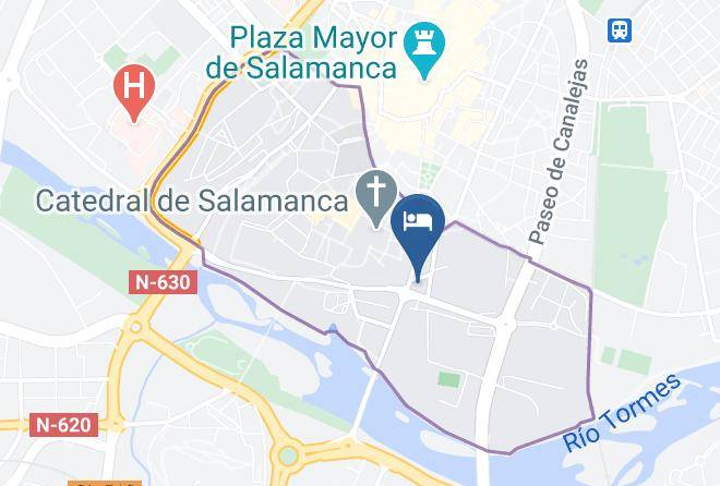 Salamanca - Hotel San Polo Maps