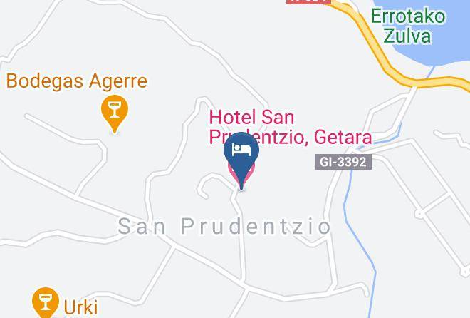 Gipuzkoa - Hotel San Prudentzio Getara Maps