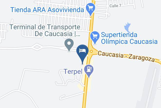 Caucasia - Hotel San Rafael Maps