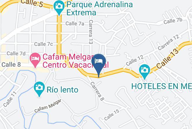 Melgar - Hotel San Rafael Maps