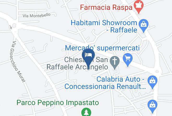 Catanzaro - Hotel San Raffaele Maps