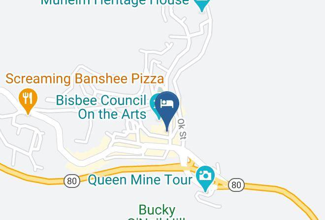 Cochise - Hotel San Ramon Maps