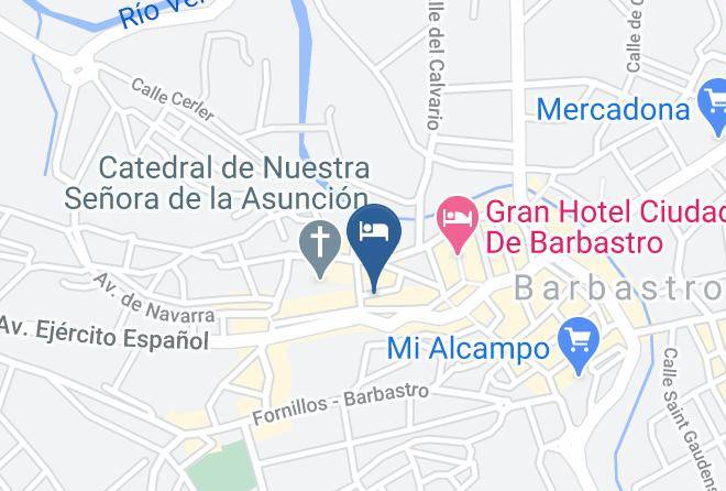 Huesca - Hotel San Ramon Del Somontano Maps