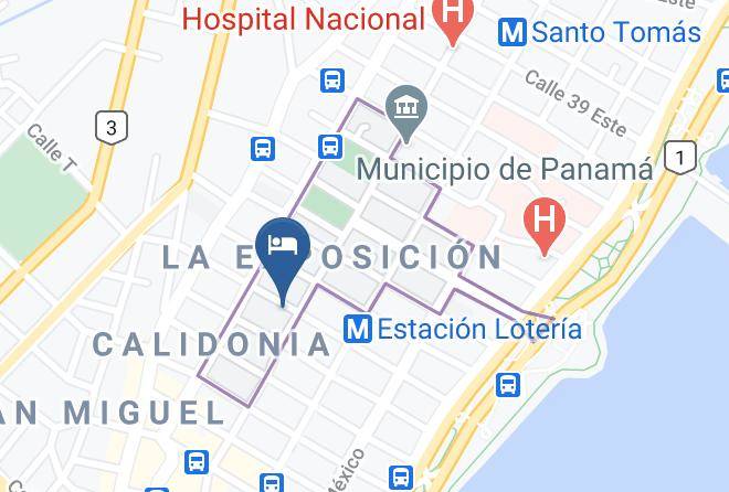 Calidonia - Hotel San Remo Maps