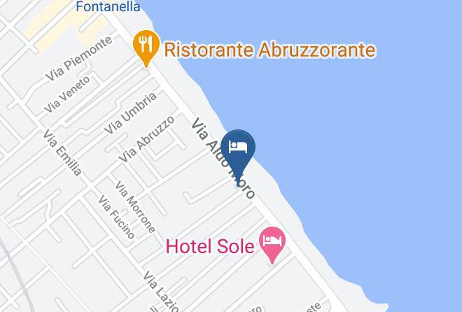 Pescara - Hotel San Remo Maps