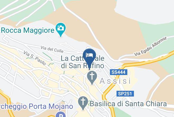 Perugia - Hotel San Rufino Maps