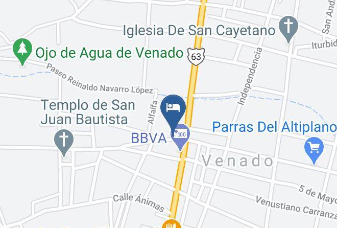 Venado - Hotel San Salvador Maps