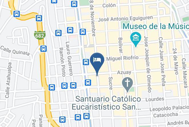 Loja - Hotel San Sebastian Loja Maps