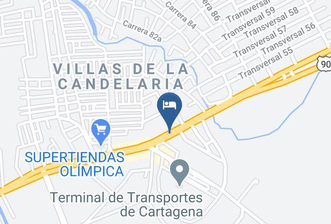 Cartagena De Indias - Hotel San Sebastian Real Maps