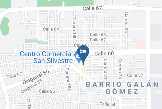 Hotel San Silvestre Map