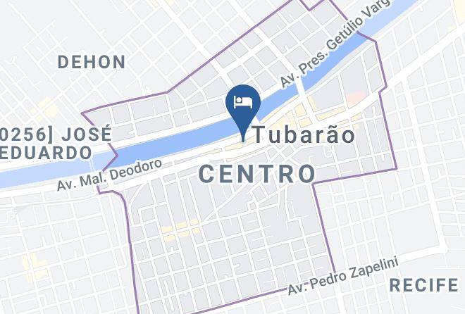 Tubarao - Hotel San Silvestre Maps