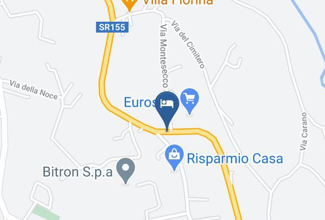 Frosinone - Hotel San Sisto Maps