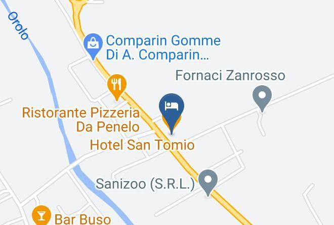 Hotel San Tomio Map