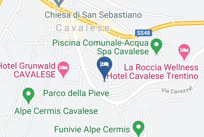 Trento - Hotel San Valier Maps