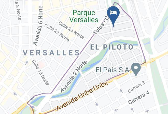 Cali - Hotel San Vicente Maps