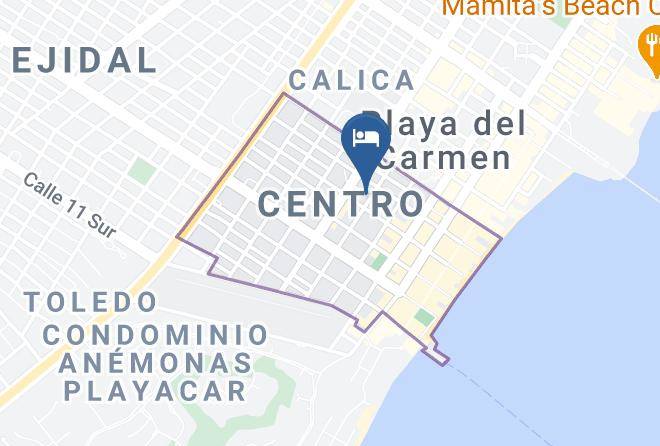 Solidaridad - Hotel San Vicente Maps