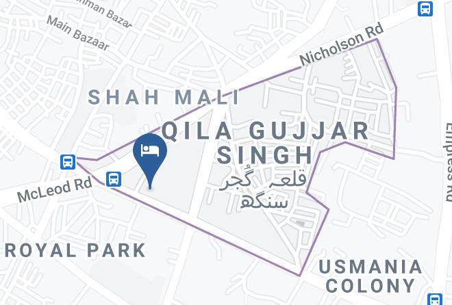 Islamabad - Hotel Sanai Maps