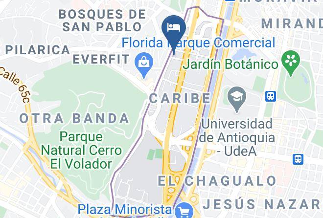 Medellin - Hotel Sanalejo Maps