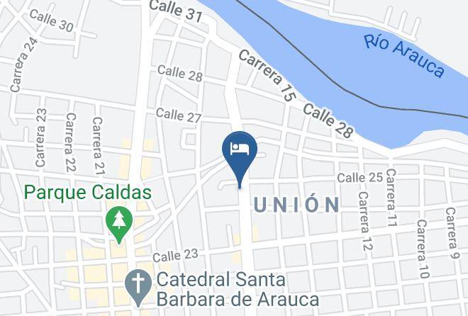 Arauca - Hotel Sanbara Maps