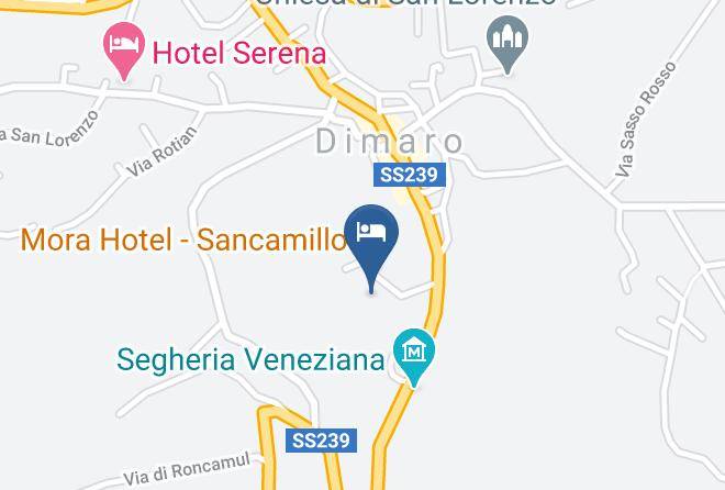 Trento - Hotel Sancamillo Maps