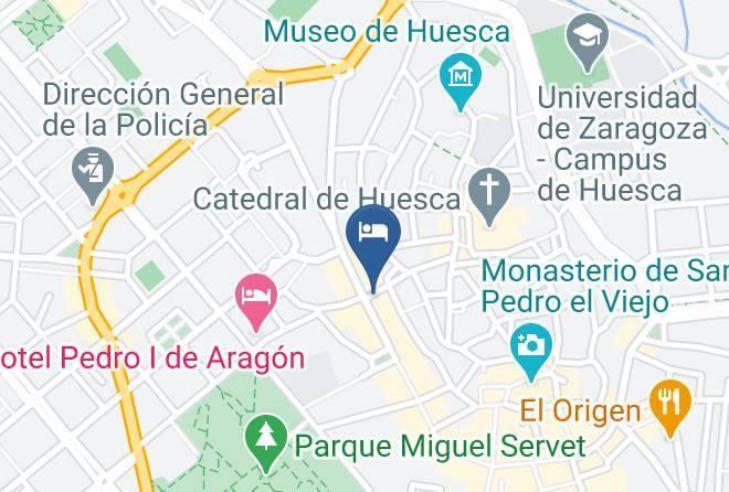 Huesca - Hotel Sancho Abarca Spa Huesca Maps