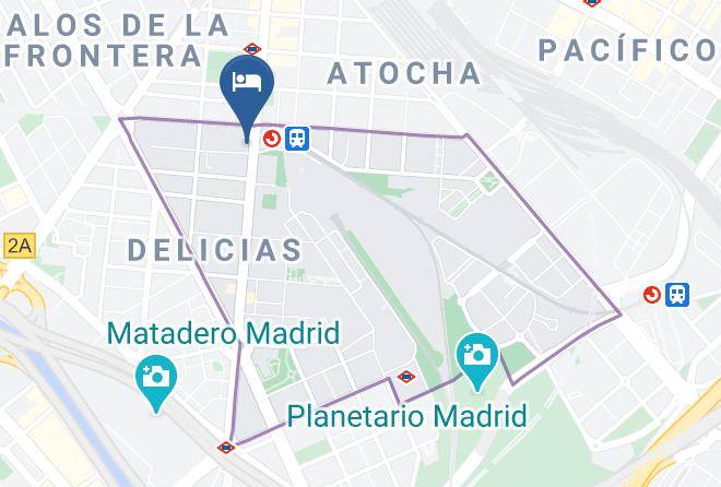Madrid - Hotel Sancho Maps