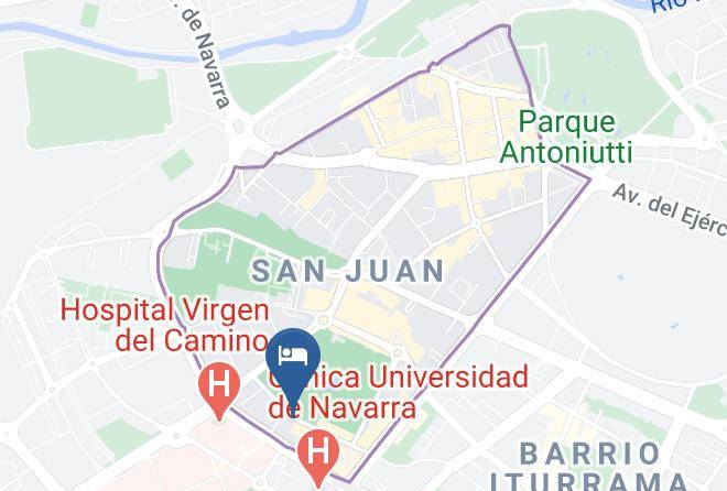 Navarra - Hotel Sancho Ramirez Maps