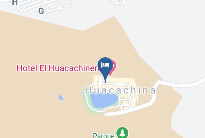 Ica - Hotel Sand And Lake Huacachina Maps