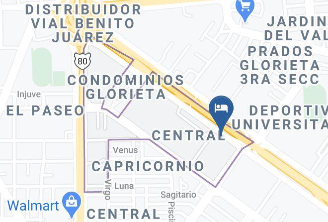 San Luis Potosi Central 4 - Hotel Sand's Maps