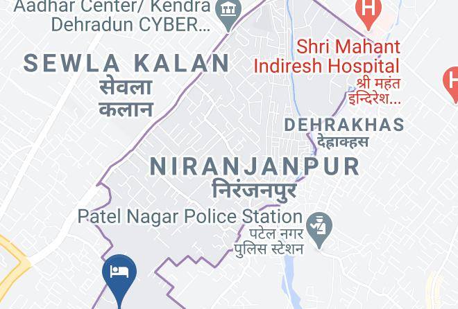 Dehradun - Hotel Sand Stone Maps