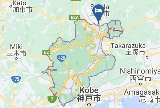Kobe City Kita Ward - Hotel Sanda Maps